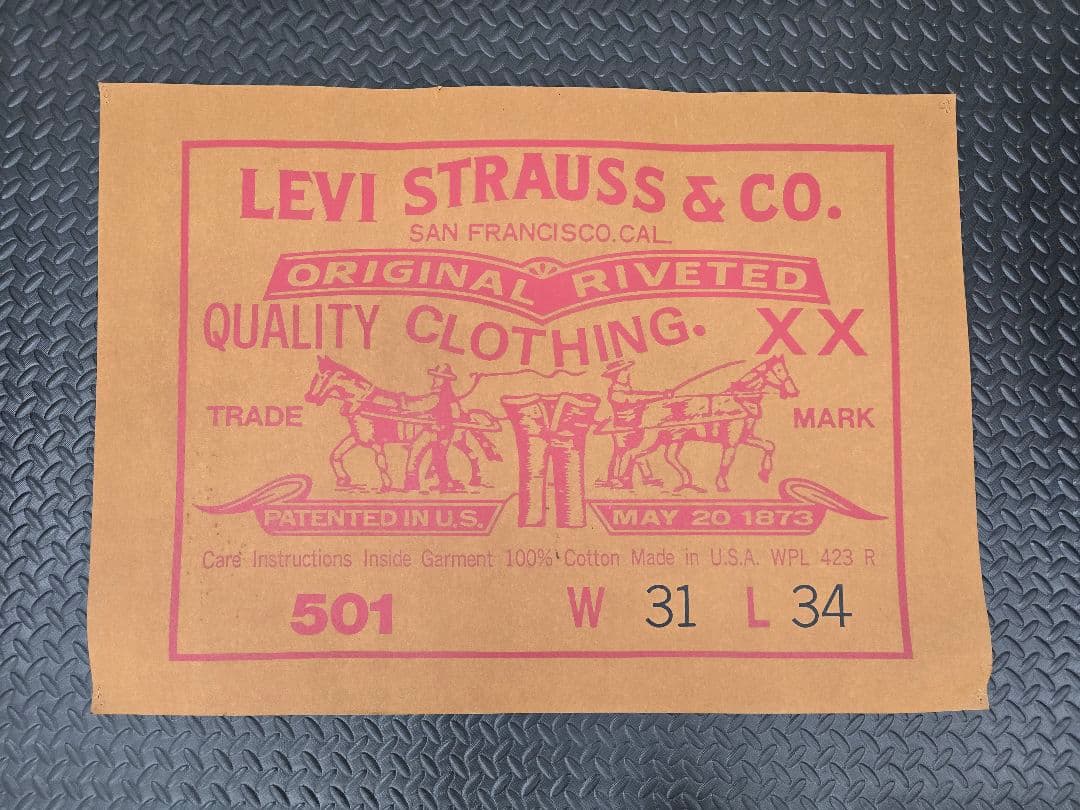 リーバイス　パッチデザイン大型ポスター LEVI'S STORE Promotional KIDS ALPHABET POSTER & FRAME リーバイス