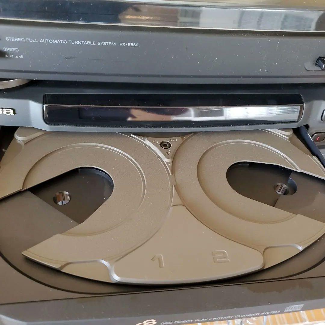 AIWAコンポCX-Z790 ステレオレコードプレーヤーPX-E850 レトロ - メルカリ