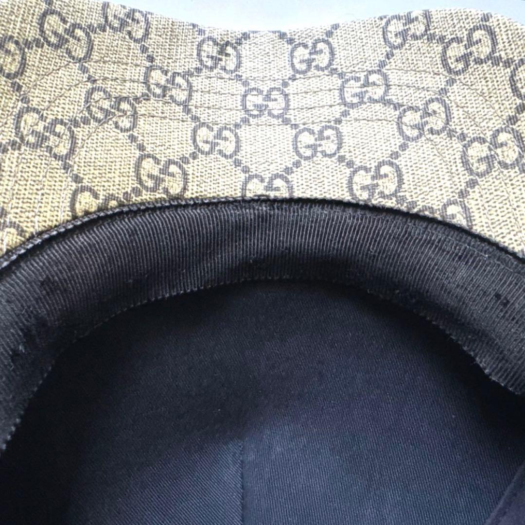 グッチ アジャスタブルキャップ タイガー GGスプリーム XLサイズ