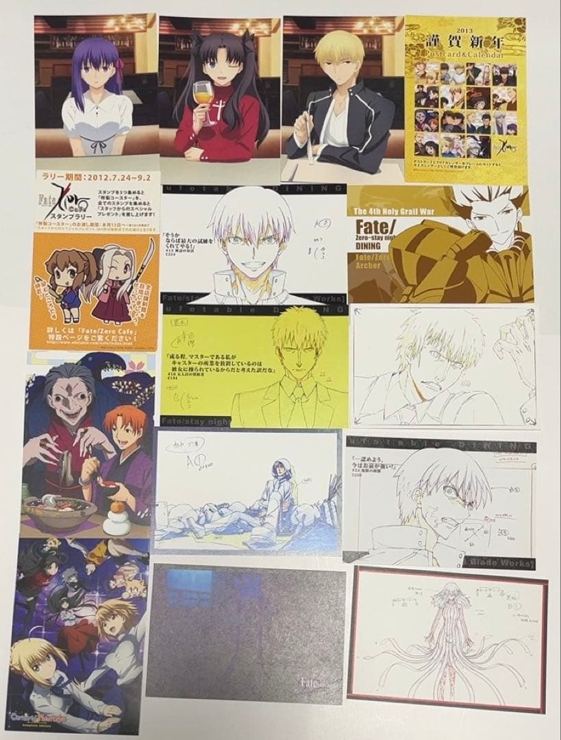 Fate fgo ホワイトデー レアルタ DINING ギルガメッシュ 遠坂凛 - メルカリ