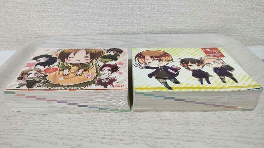 ヘタリア 日めくりスクールカレンダー 2個セット - メルカリ