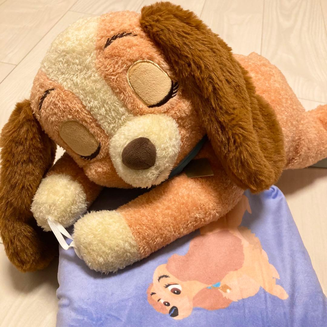 わんわん物語 レディ ぬいぐるみ ブランケット 抱き枕 ディズニー