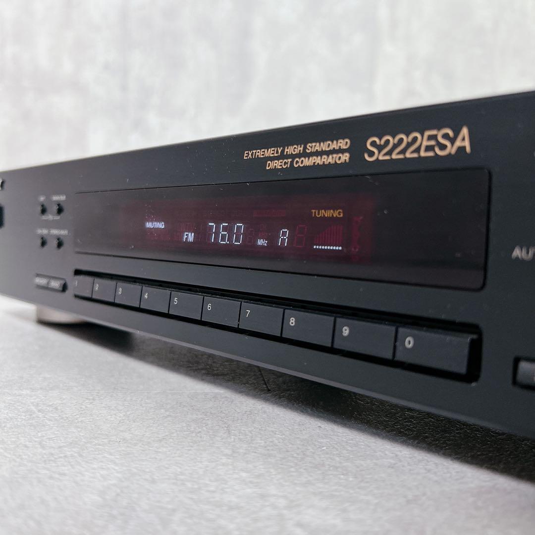 X870 SONY ST-S222ESA AM FM チューナー VHF UHF