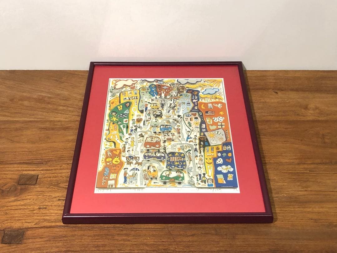 james rizzi ジェームス リジィ 額装ポスター ④ - メルカリ