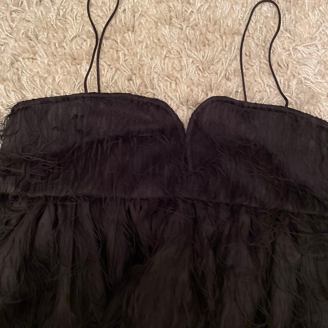 Whim Gazette(ウィム ガゼット) フェザーキャミブラウス - メルカリ