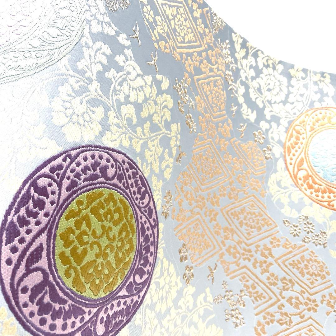 帯6538 ○高級 正絹 六通 袋帯 - メルカリ
