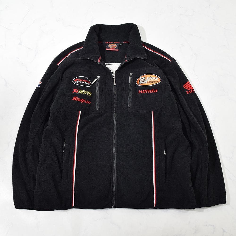 ホンダ HRC HM plant HONDA レーシング フリースジャケット L - メルカリ