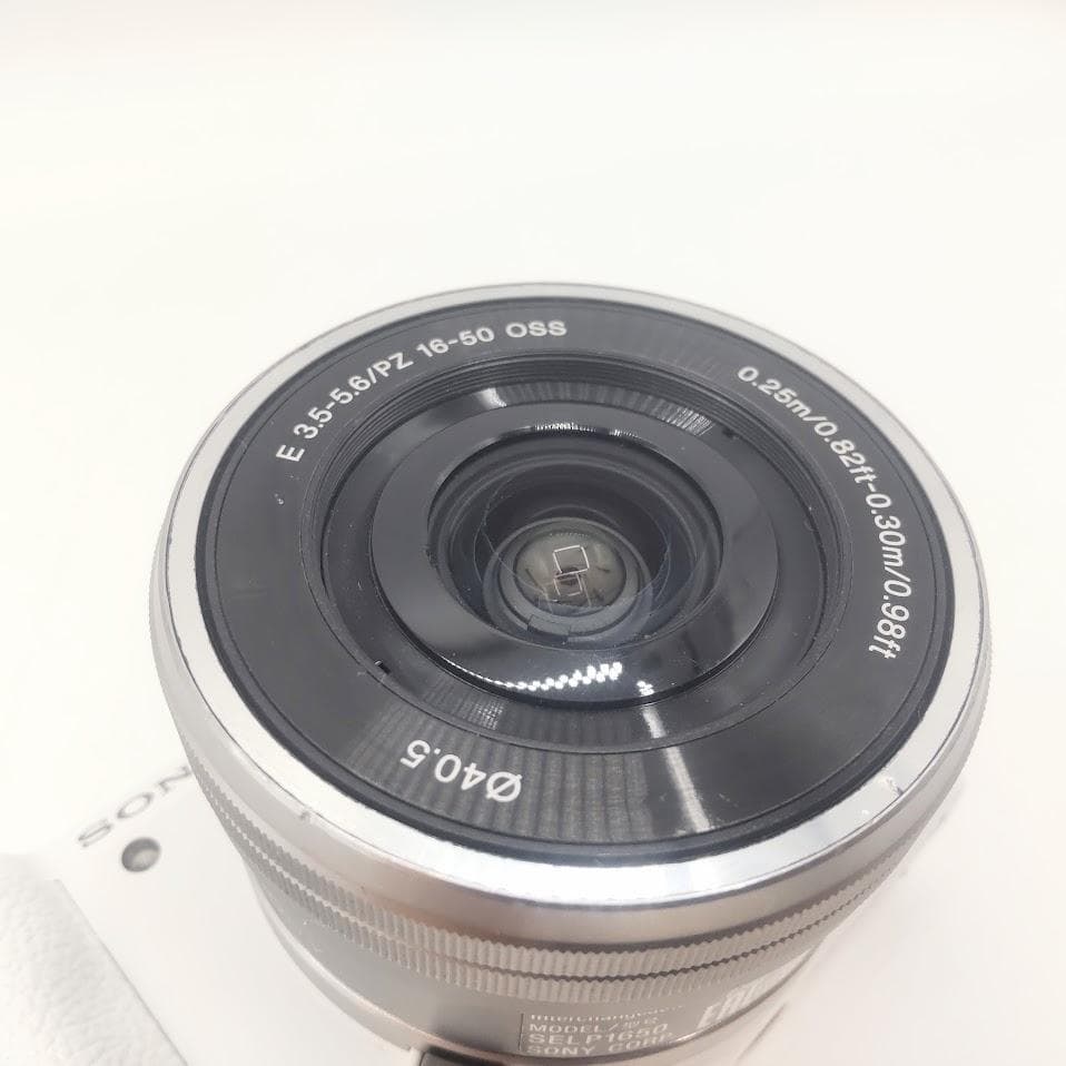 ☆Wi-Fi付☆ SONY α5100 パワーズームレンズキット ホワイト 自撮
