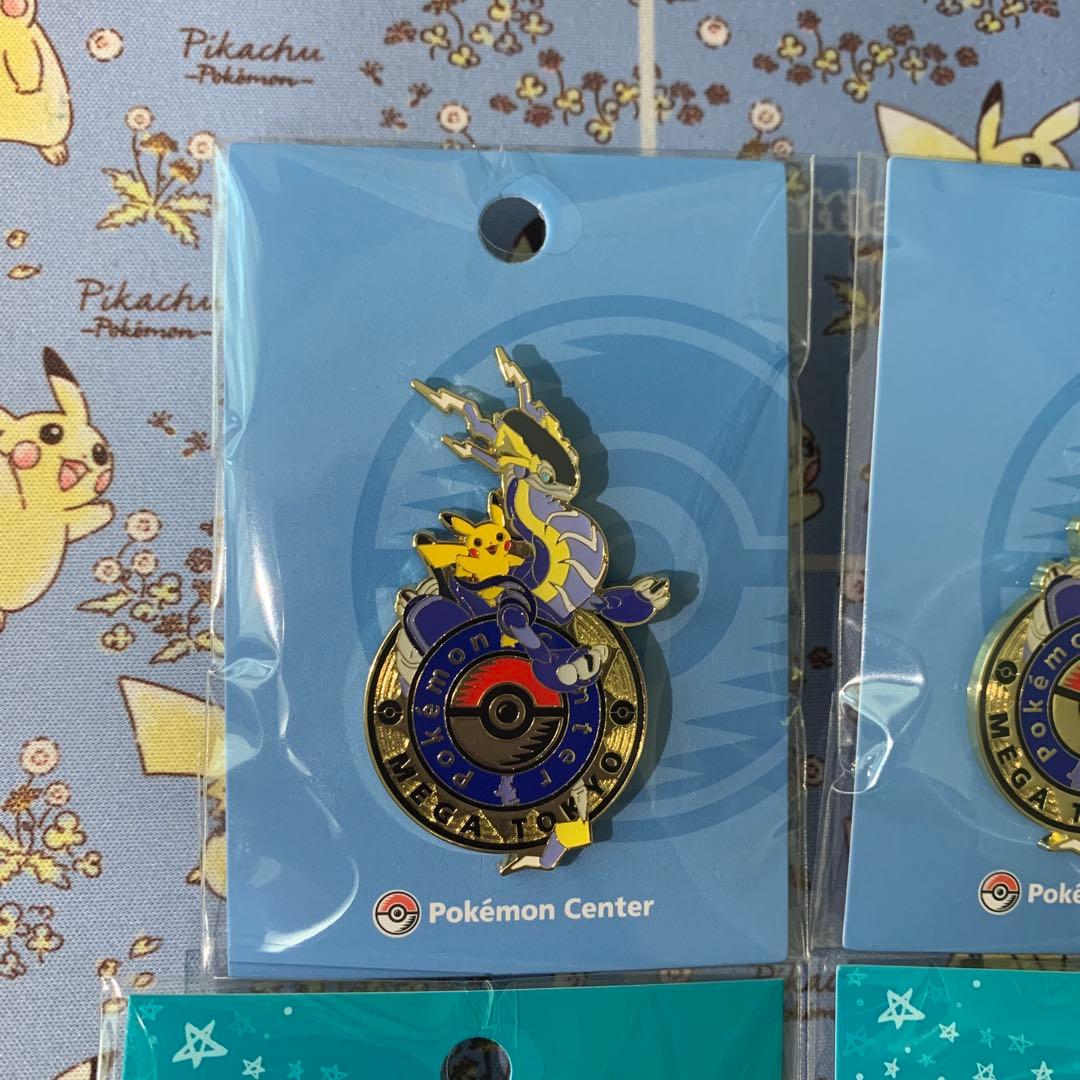 ポケモンセンター メガトウキョー スカイツリータウンロゴピンズ 4個