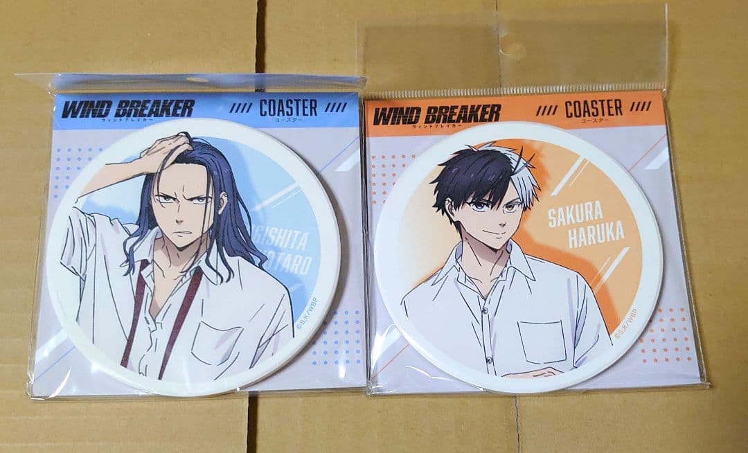 WIND BREAKER ウィンブレ 桜遥 杉下京太郎 コースター - メルカリ