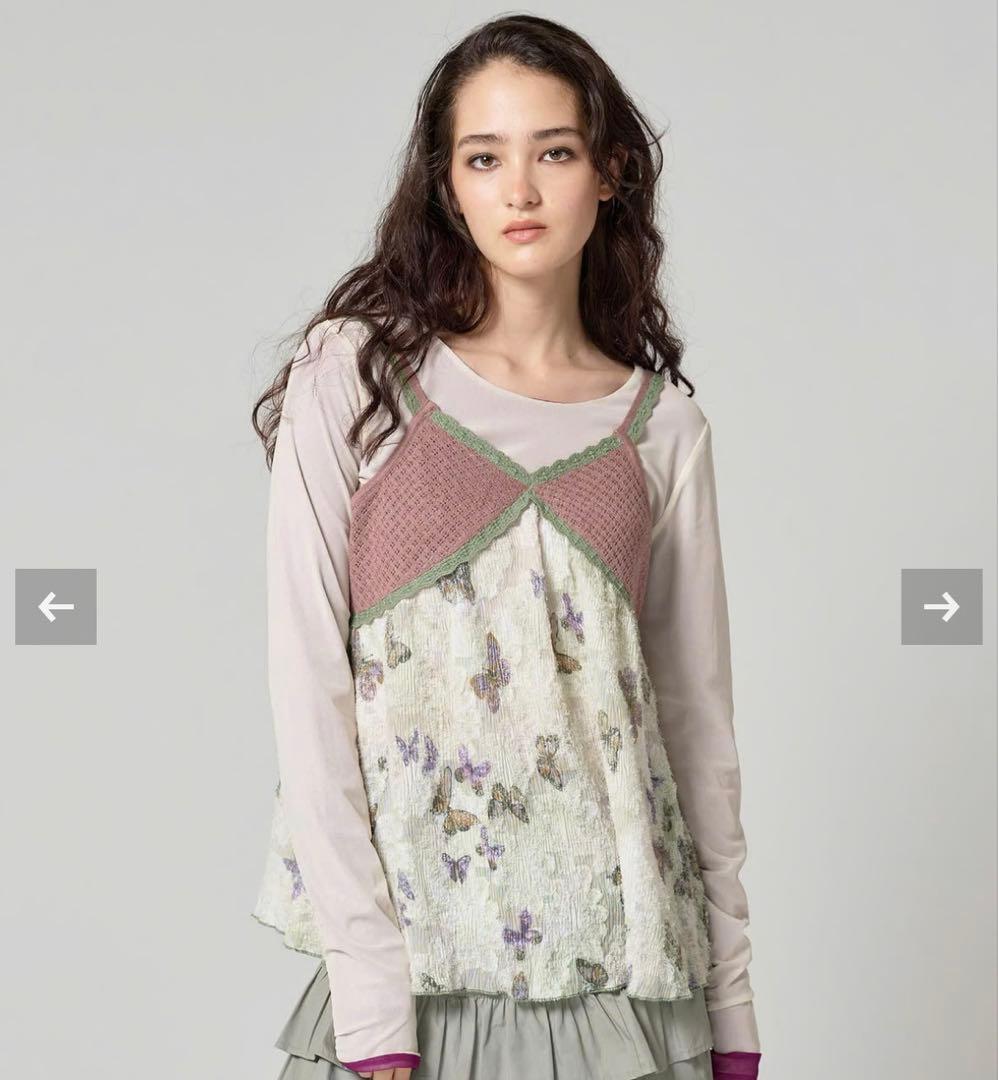 tina:jojun ヴィンテージライクニットチュニック - メルカリ