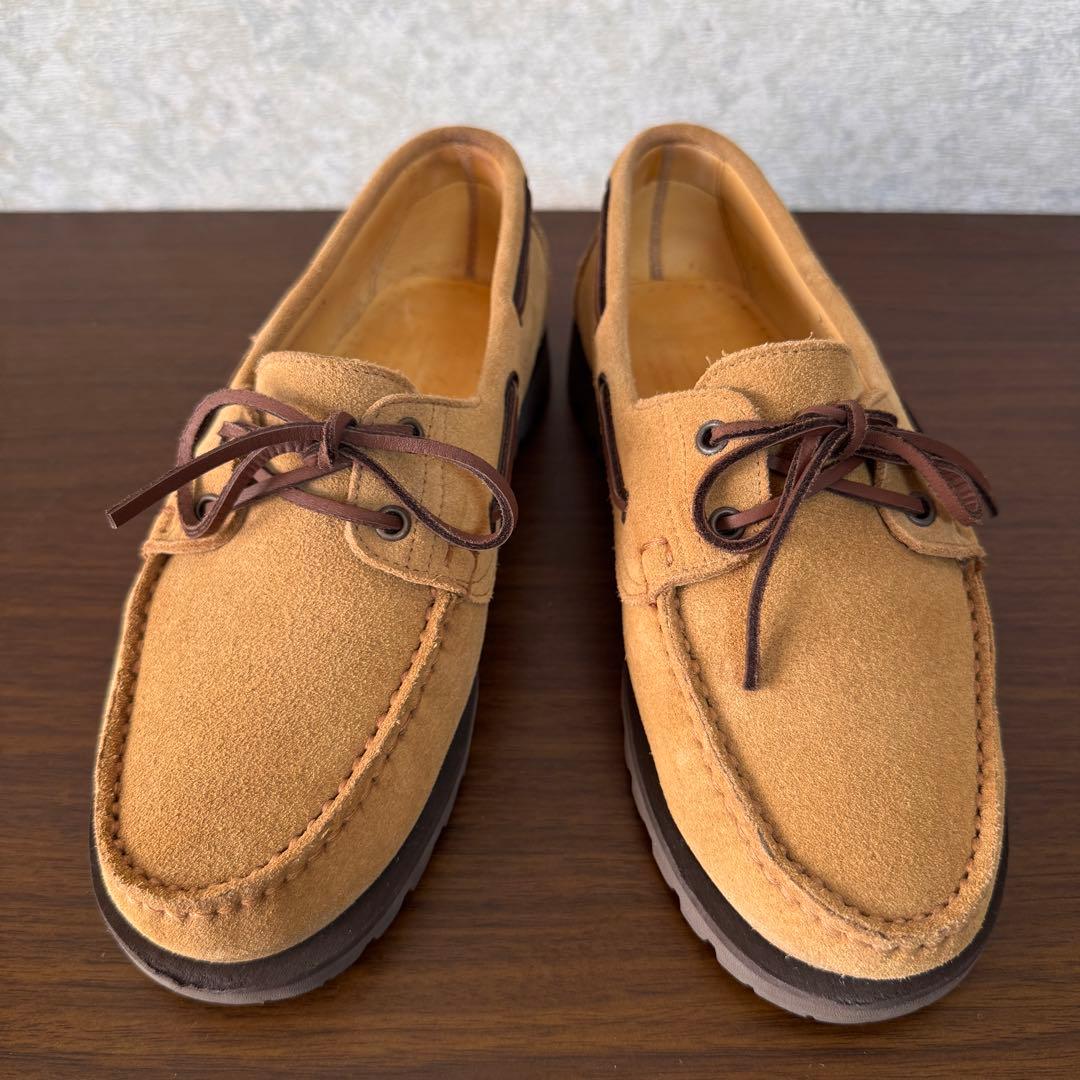 【美品】パラブーツ ユナイテッドアローズ 別注 MALO デッキシューズ 別注】＜Paraboot＞ MALO/スエード デッキシューズ