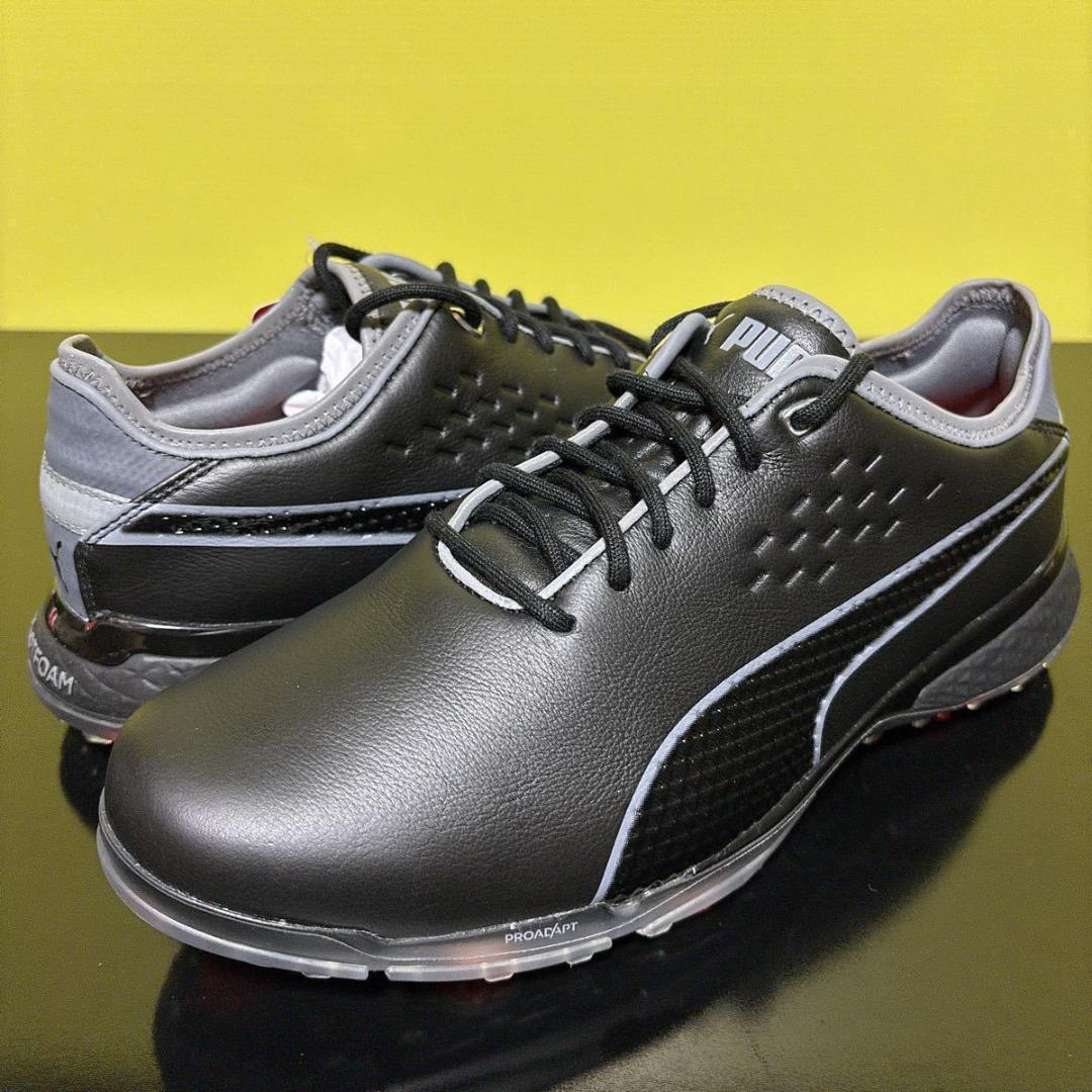 26.5cm 新品 プーマ スパイク ゴルフシューズ 193849-02
