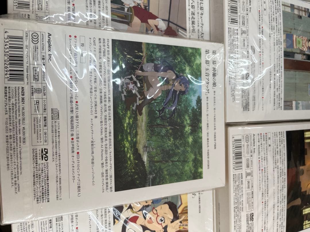 かんなぎ　DVD　１～７巻　全巻セット　未開封品です