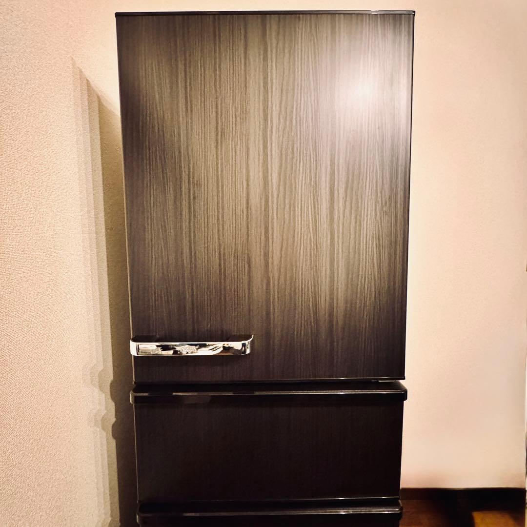 美品✨AQUA アクア 2024年式 冷蔵庫 aqr-v37p ウッドブラック - メルカリ