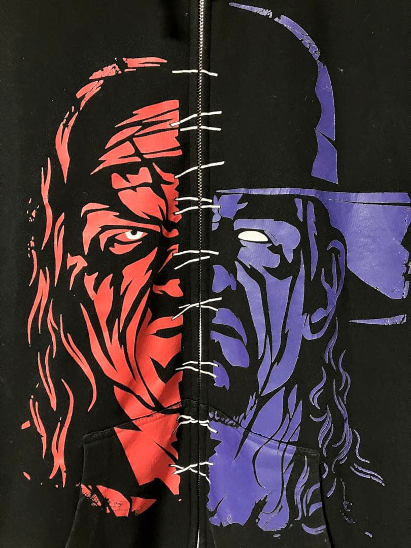 WWE ケイン&アンダーテイカー ジップパーカー 2XL - メルカリ