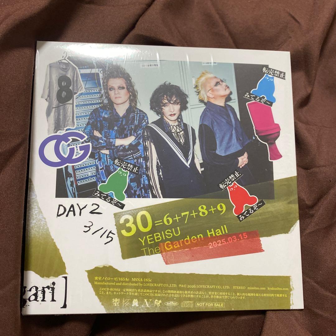 cali≠gari/「30=6+7+8+9」ライブCD-R - メルカリ