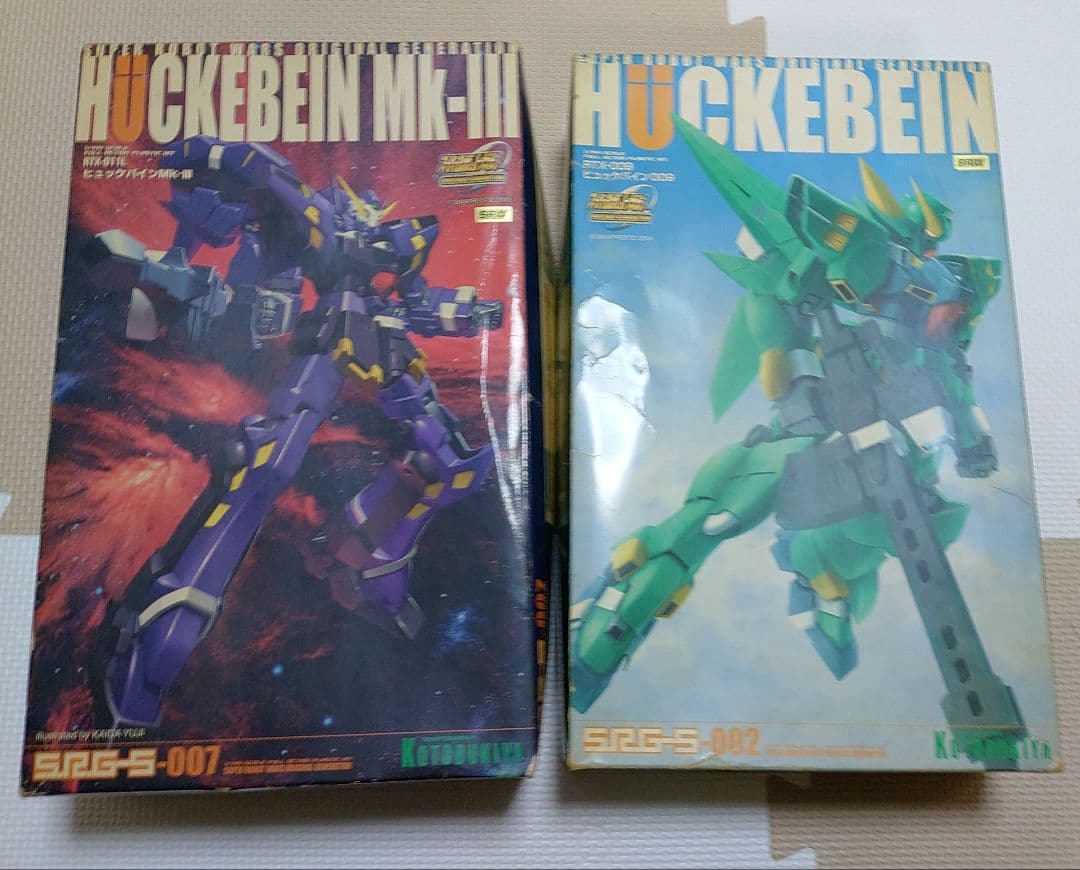 ヒュッケバインMK-III & 009 セット コトブキヤ 未組立 当時物 コトブキヤ S.R.G-SヒュッケバインMk-Ⅲ レビュー - つみプラファクトリー