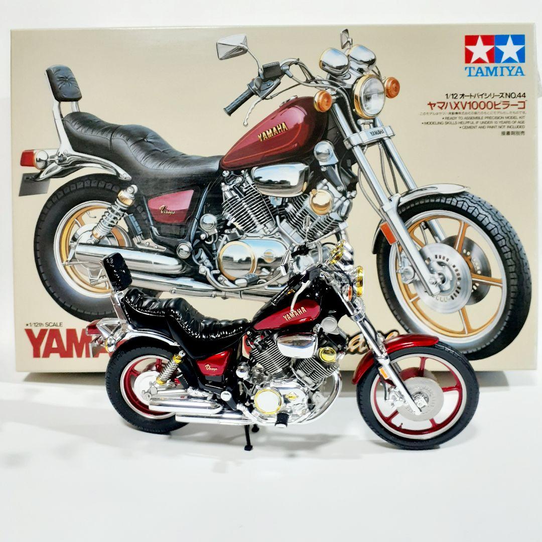 タミヤ、ヤマハXV1000ビラーゴ1/12プラモデル完成品 - メルカリ