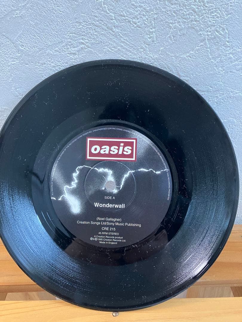 oasis WONDERWALL 7インチ レコード - メルカリ