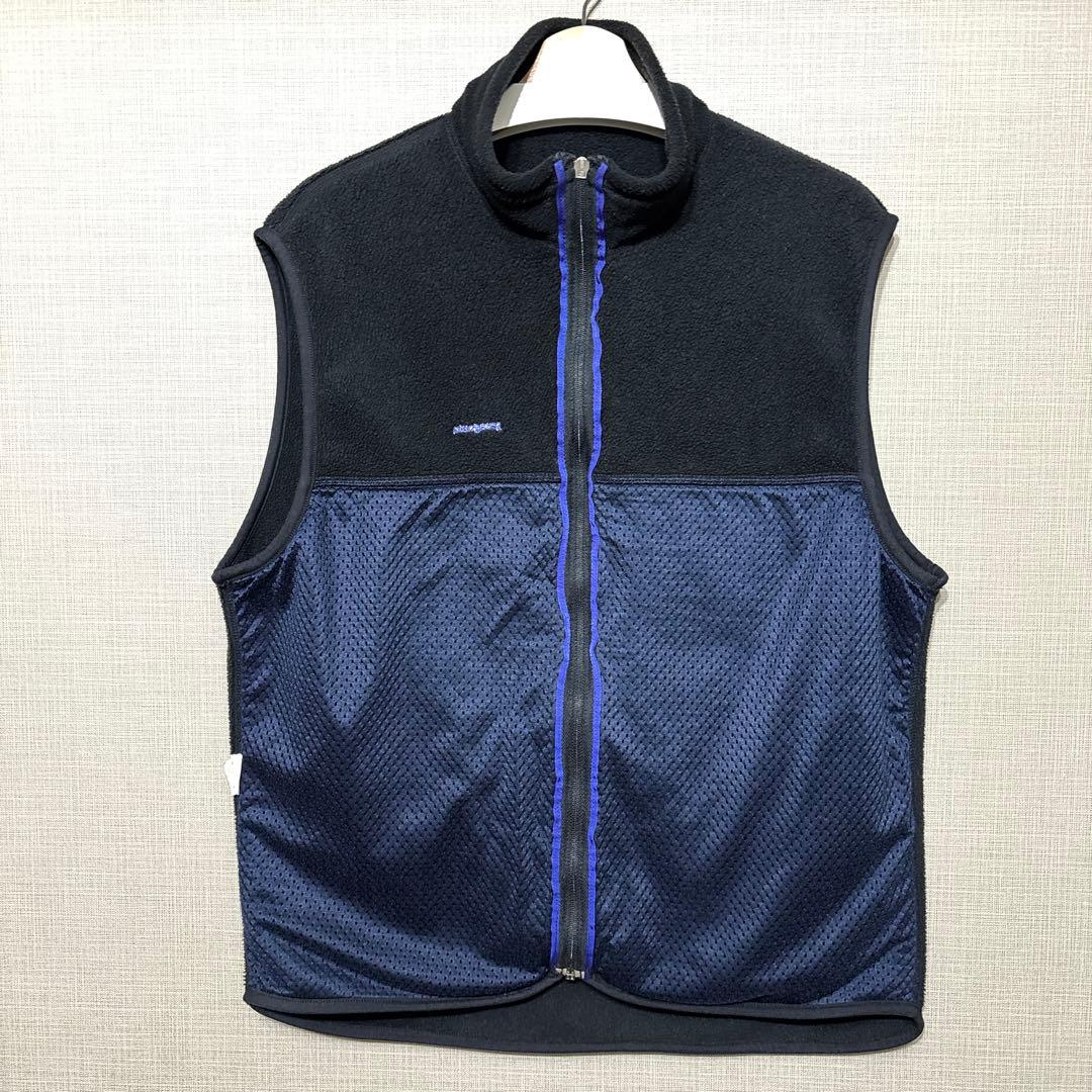 patagonia シンチラ フリース ベスト 黒 L 90s USA製 - メルカリ