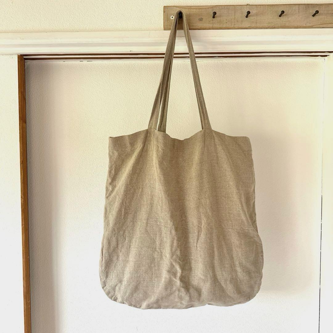 入手困難】ポワラーヌ リネン トートバッグ エコバッグ 刺繍 パリ限定