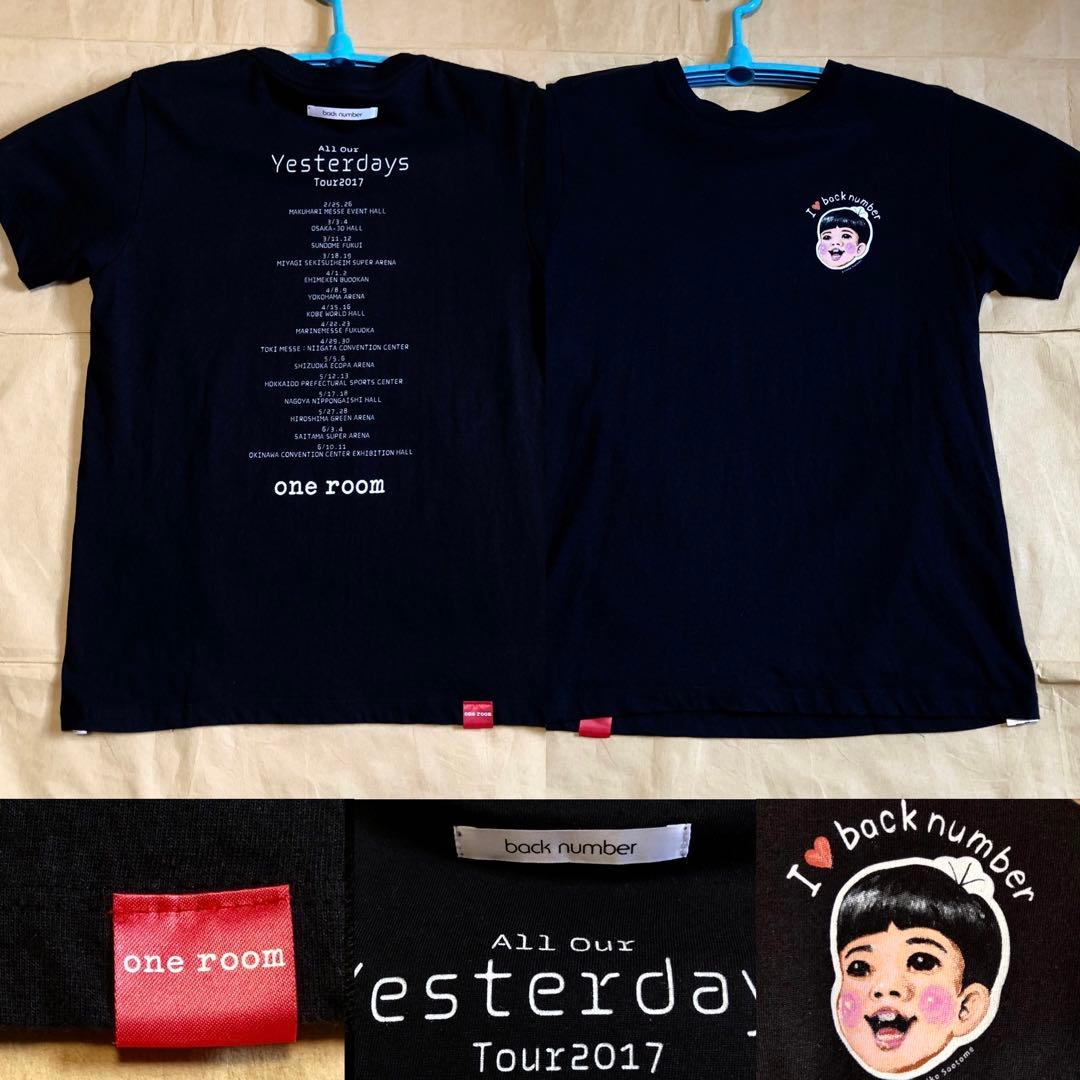 back number Tシャツ 2017 ツアー グッズ バックナンバー - メルカリ