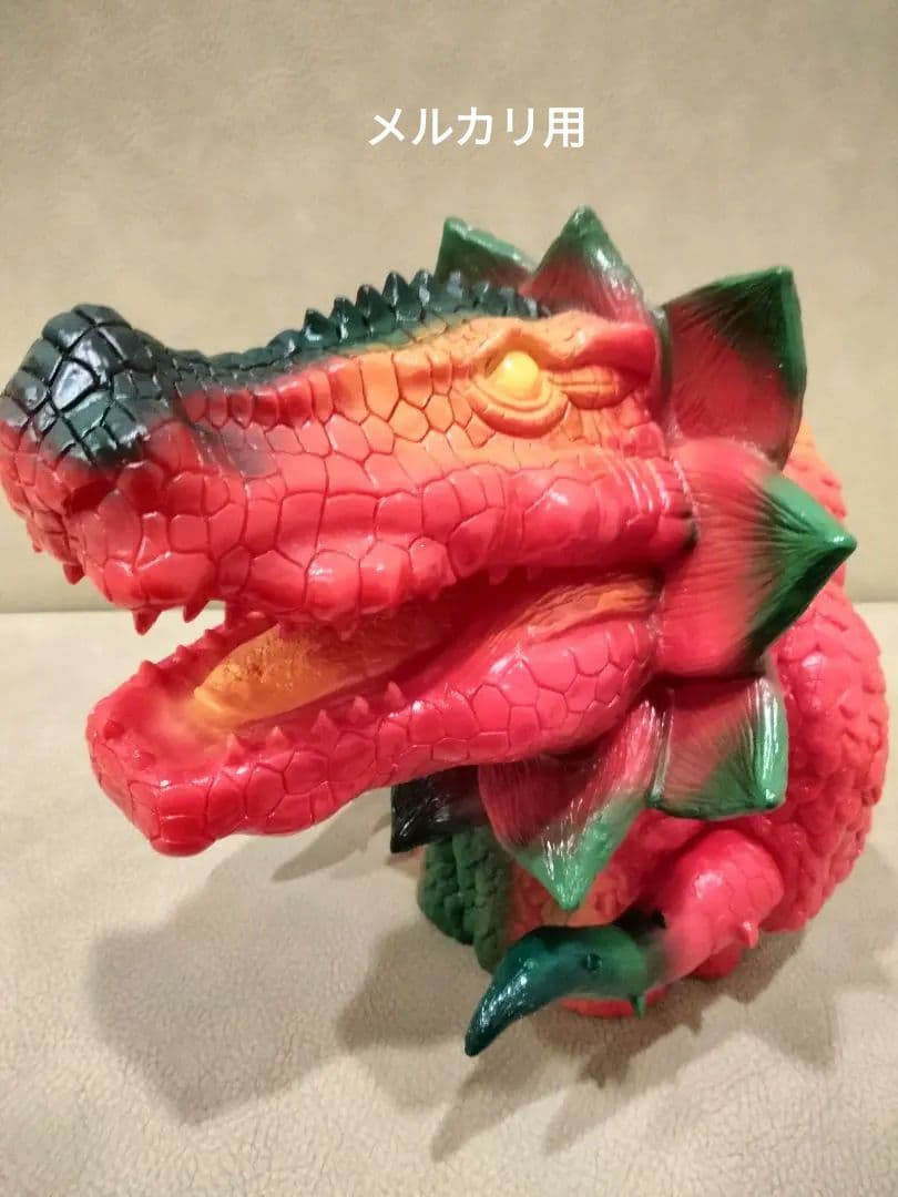 ソフビ　monstock 超古代神類ポゴンゴ　赤　izumonster　安楽安作 造形作家・安楽安作氏がおくる怪獣ソフビモデル！「逆襲ゴジラ」の