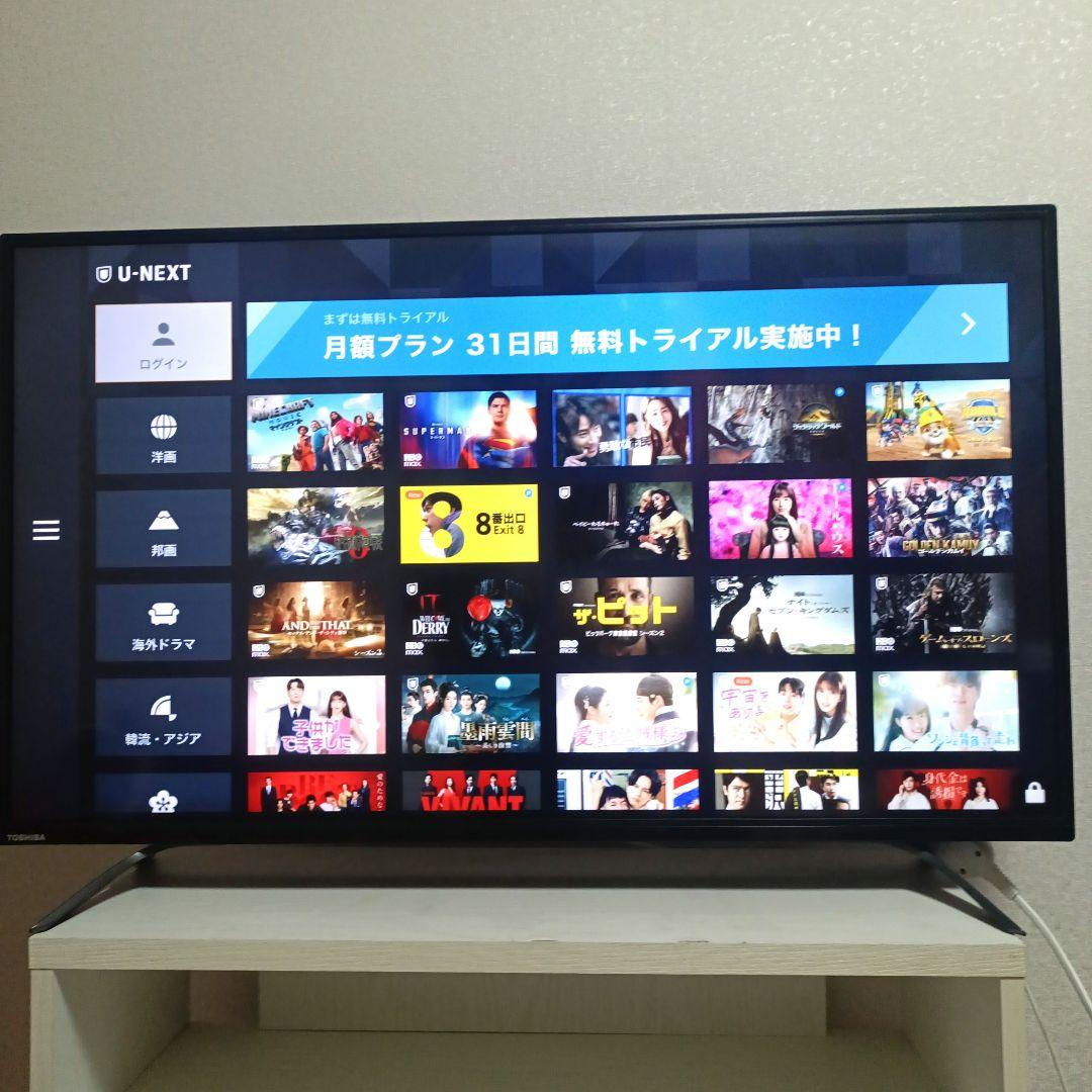 ❶TOSHIBA[2018年製品]43C310X - メルカリ