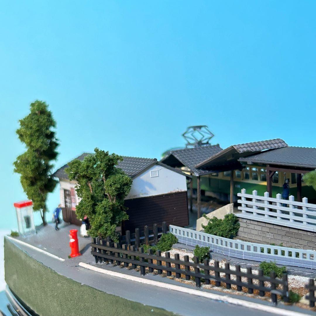 江ノ電 江の島 極楽寺駅 鉄道ジオラマ Nゲージ 展示台 - メルカリ