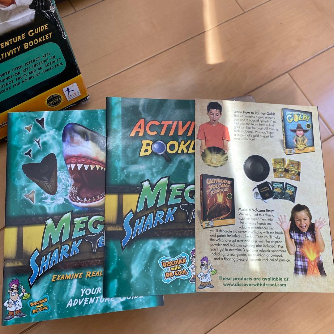 MEGA SHARK TEETH サメの歯の科学キット - メルカリ