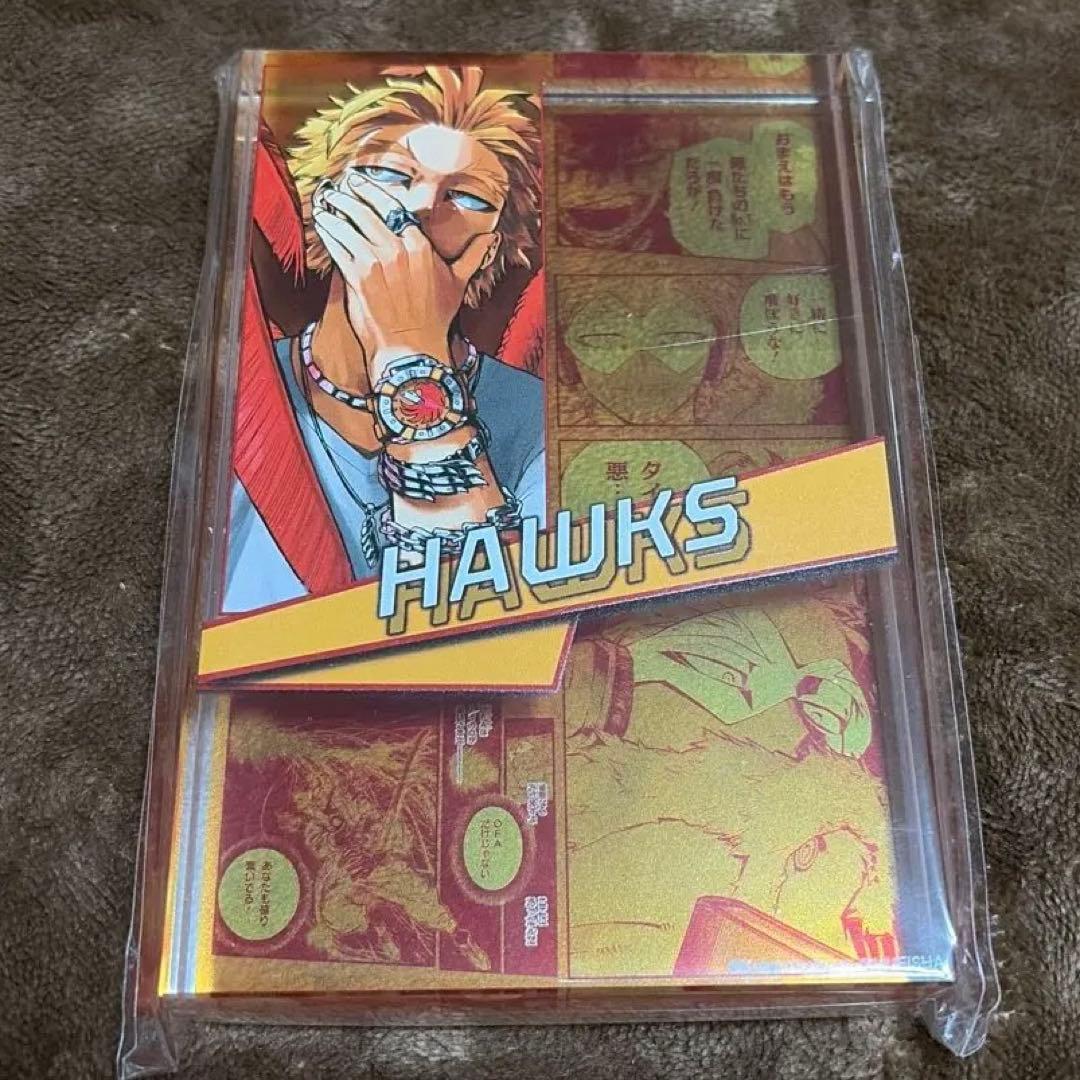 ヒロアカ ホークス HEROES アクリルブロック - メルカリ