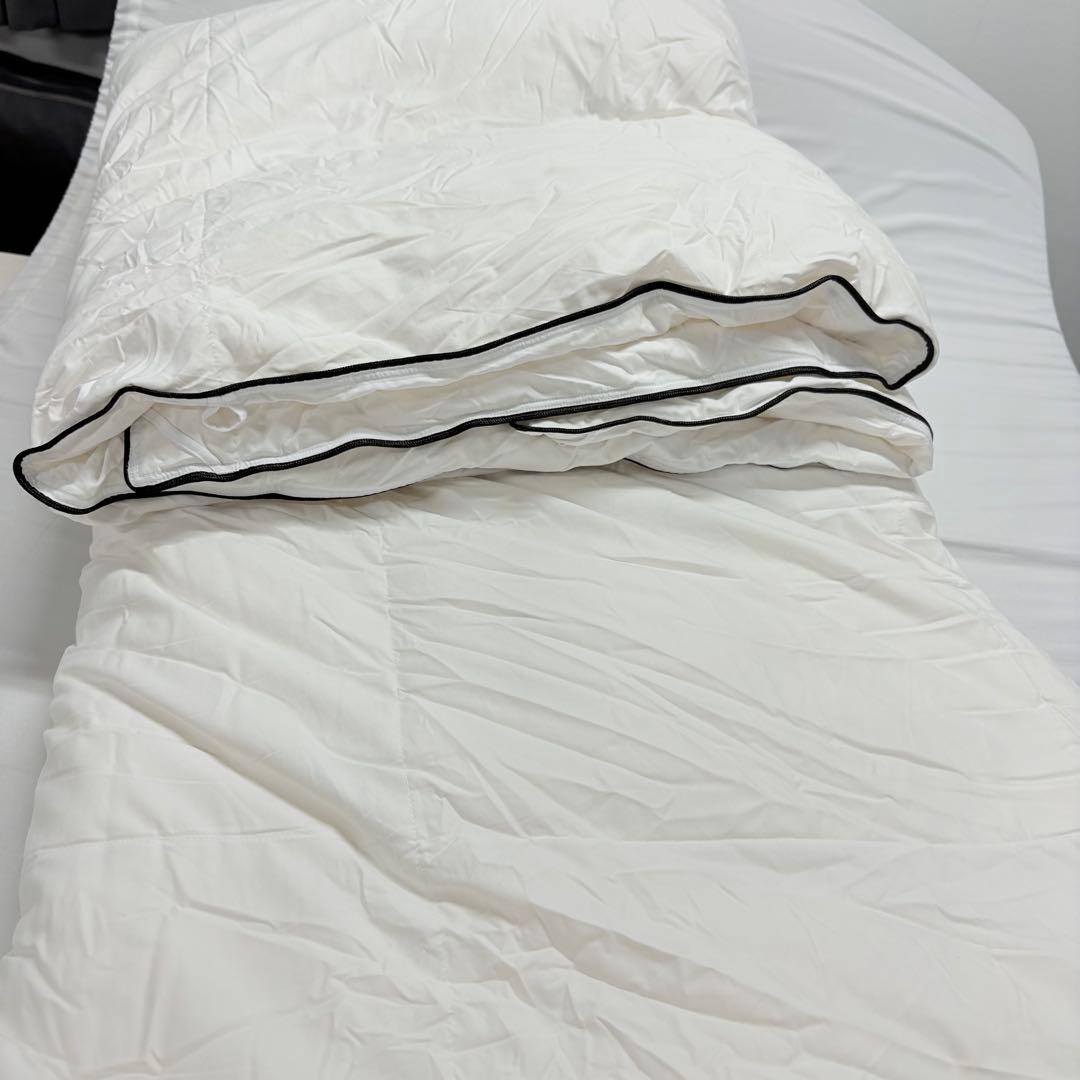 38開封済み 羽毛布団 ダブル 掛け布団 100％羽毛1.4kg RDS認証