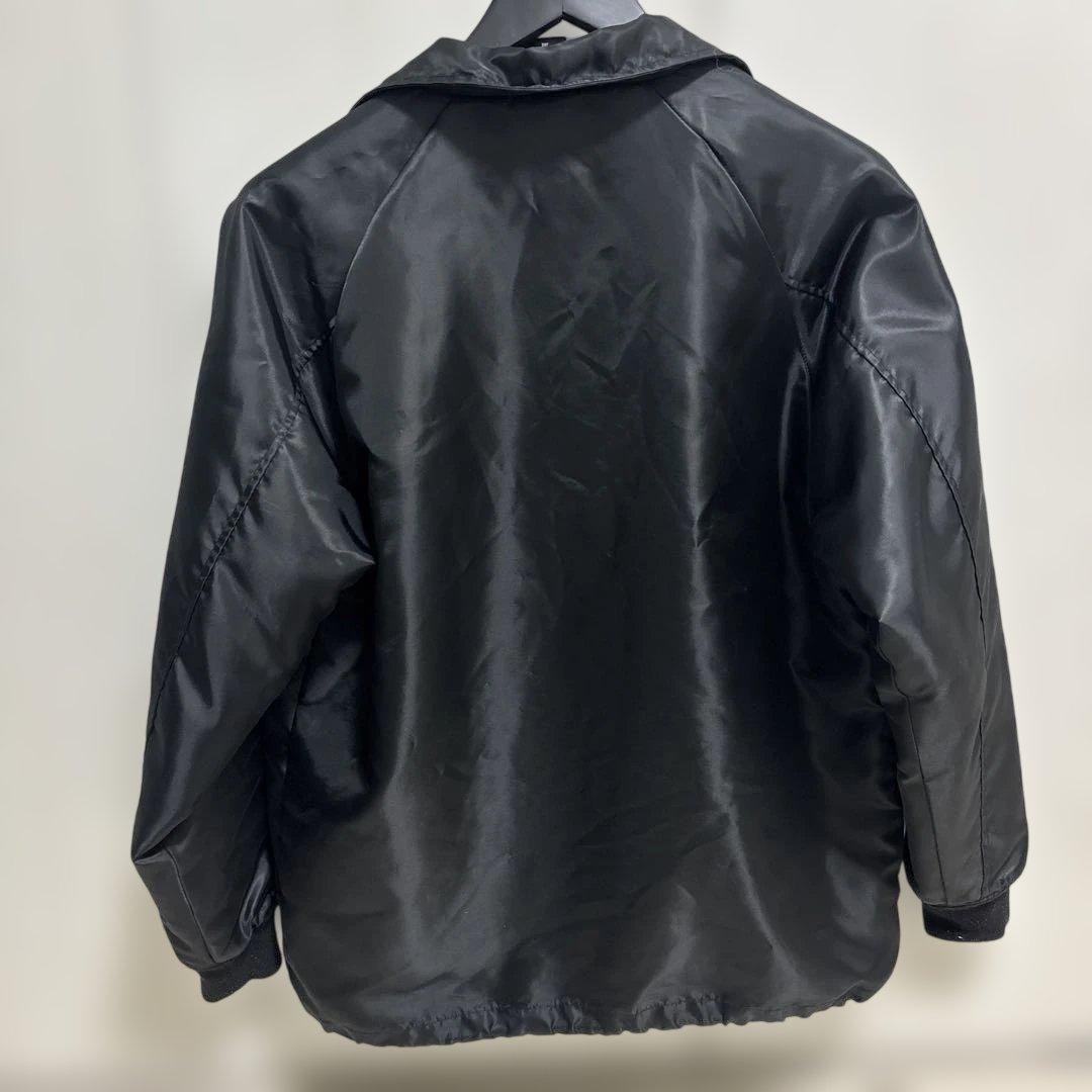 ブラック ナイロンボアジャケット M ハーレー コーチジャケット