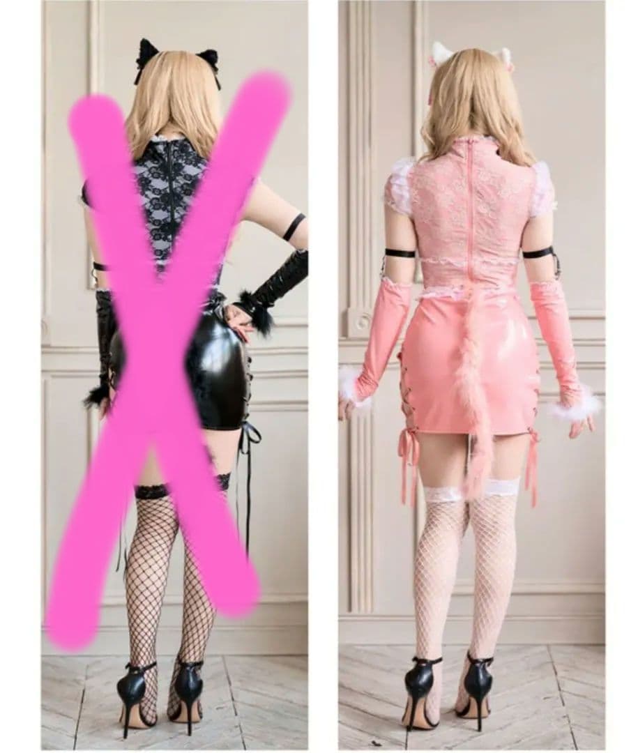 レザーチャイナキャット《コスプレ7点セット》【Malymoon/マリームーン】