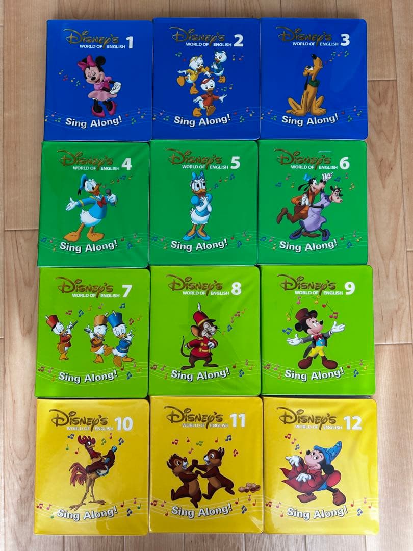 Disney Sing Along DVD 1-12セット Disney's Sing Along DVD セット - メルカリ