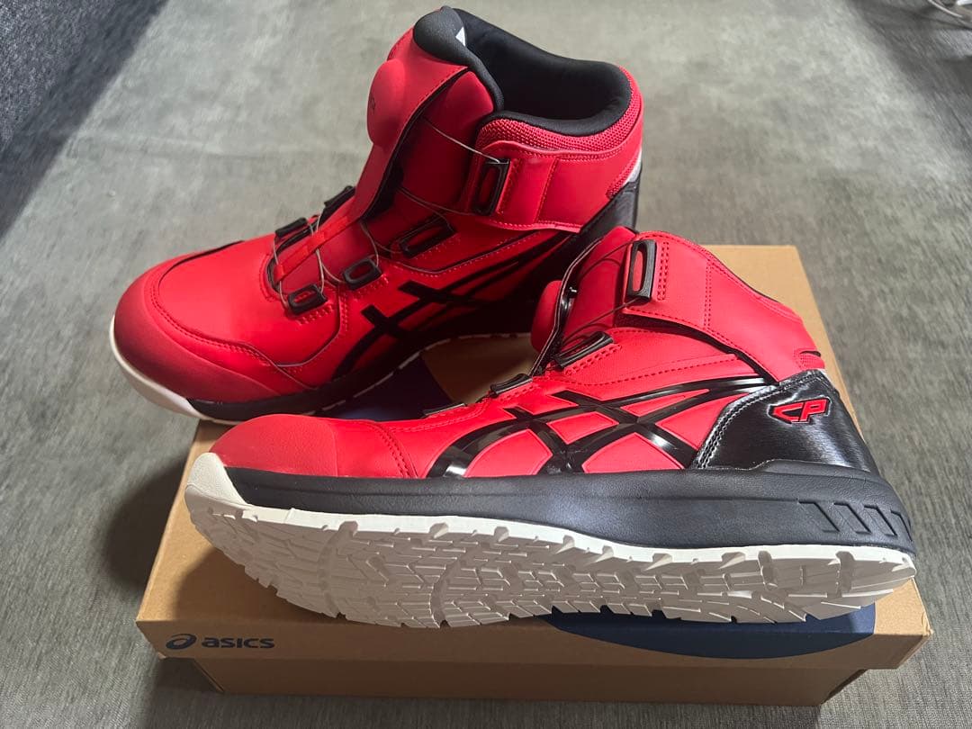 アシックス ハイカット安全靴 26.5cm ウィンジョブCP304 BOA