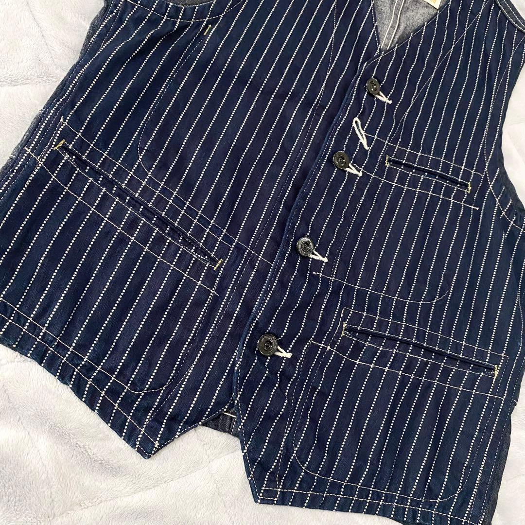 美品】sugar cane シュガーケーン ウォバッシュ ベスト 36 - メルカリ