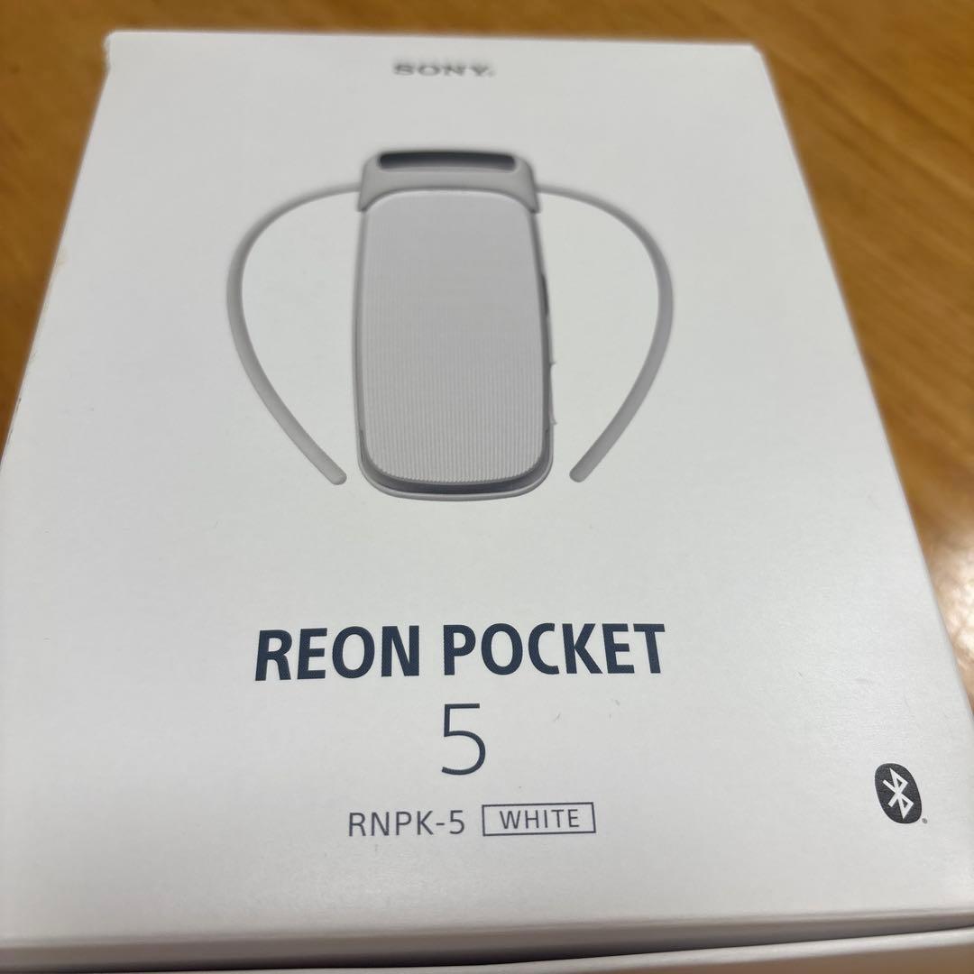 SONYウェアラブルサーモデバイスPNPK-5 ウェアラブルサーモデバイス REON POCKET 5 （レオンポケット5） RNPK