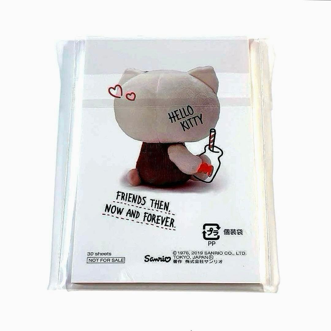 非売品 HELLO KITTY ハローキティ メモ帳 45周年記念限定ノベルティ