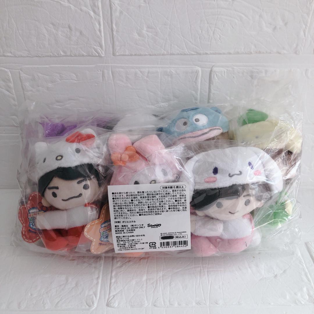 未使用 なにわ男子 ローソン サンリオコラボ クリップマスコット 全7種