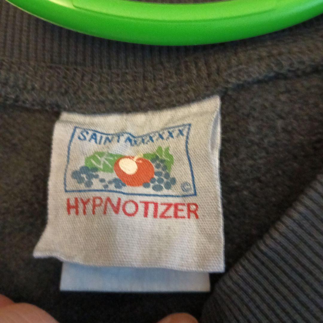 SA1NT ブラック スウェット トレーナー - メルカリ