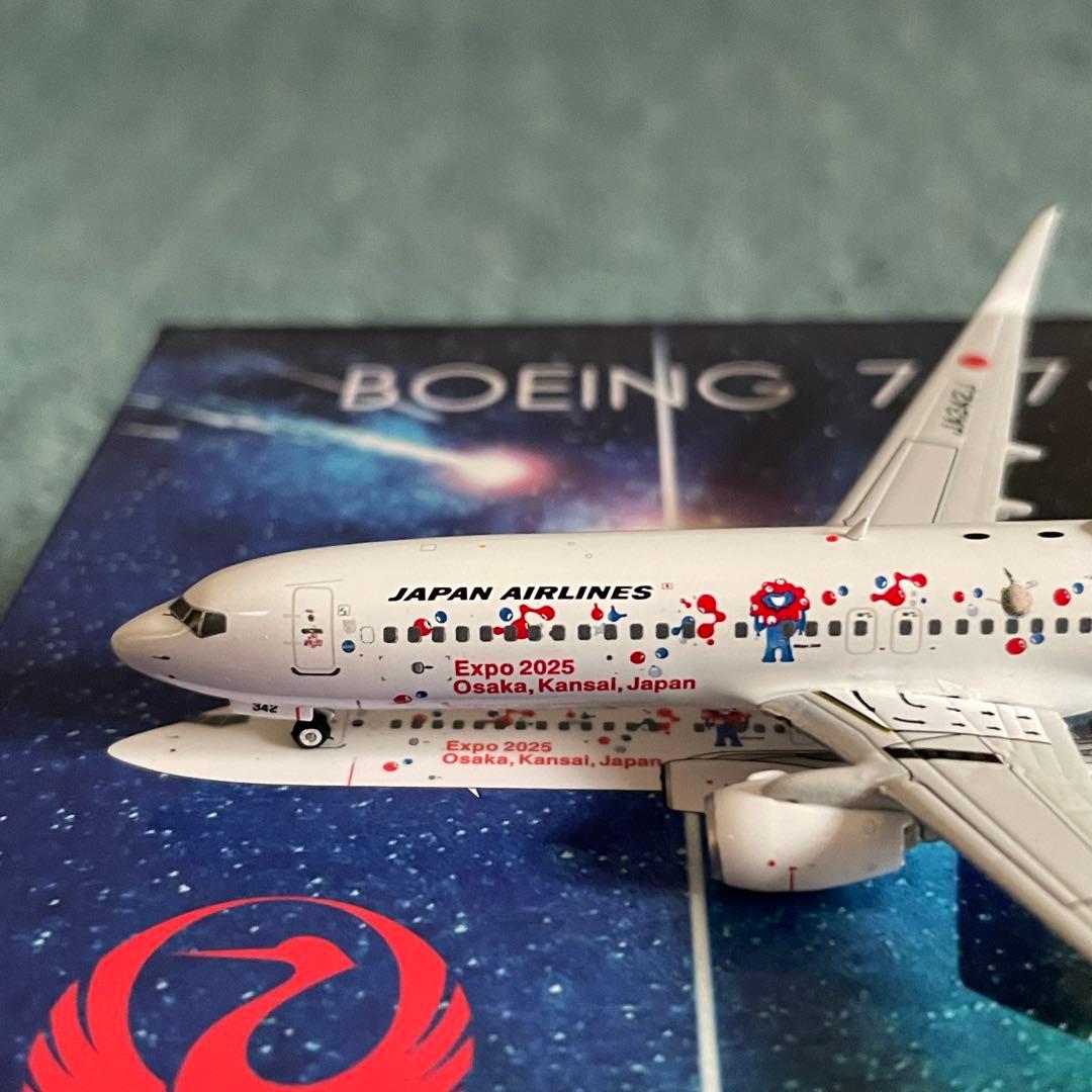 JAL 737-800 ガンダム EXPO JA342J ph 1:400 - メルカリ