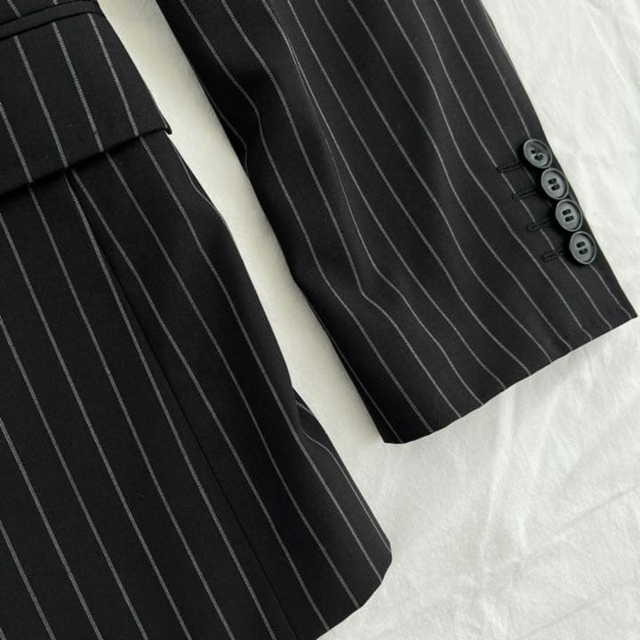 専用DOLCE&GABBANAストライプスーツ ドルガバスーツセットアップ 48