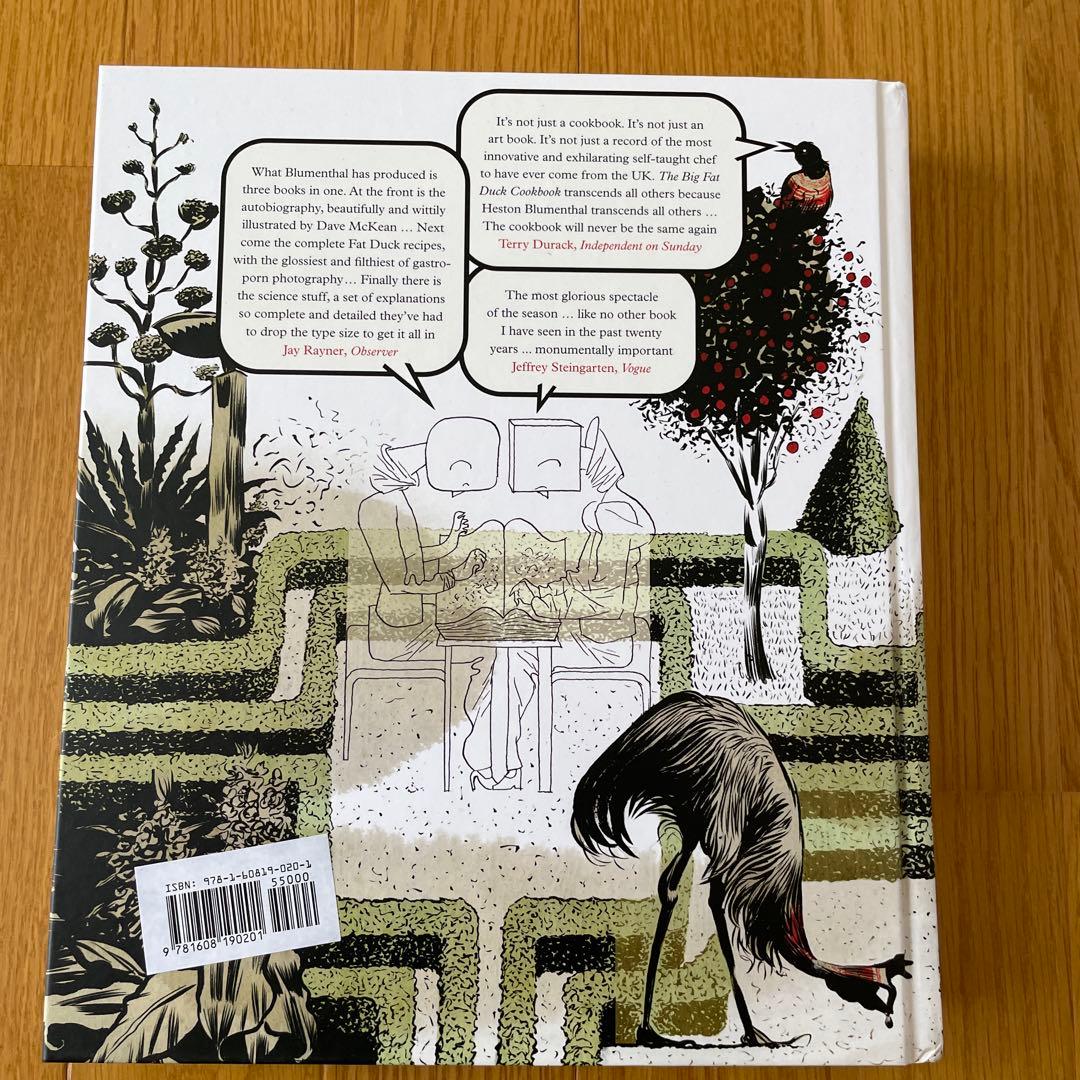 洋書 料理本 英語 ヘストンブルメンタール ザファットダッククック