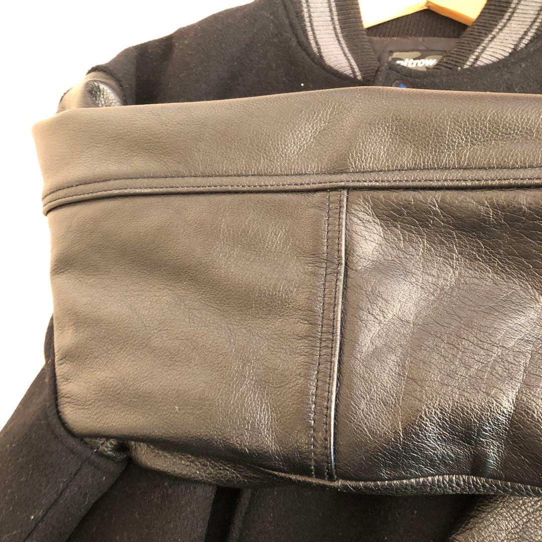 AGITO限定NITROWレザースタジャンXLナイトロウNITRO着用 - メルカリ