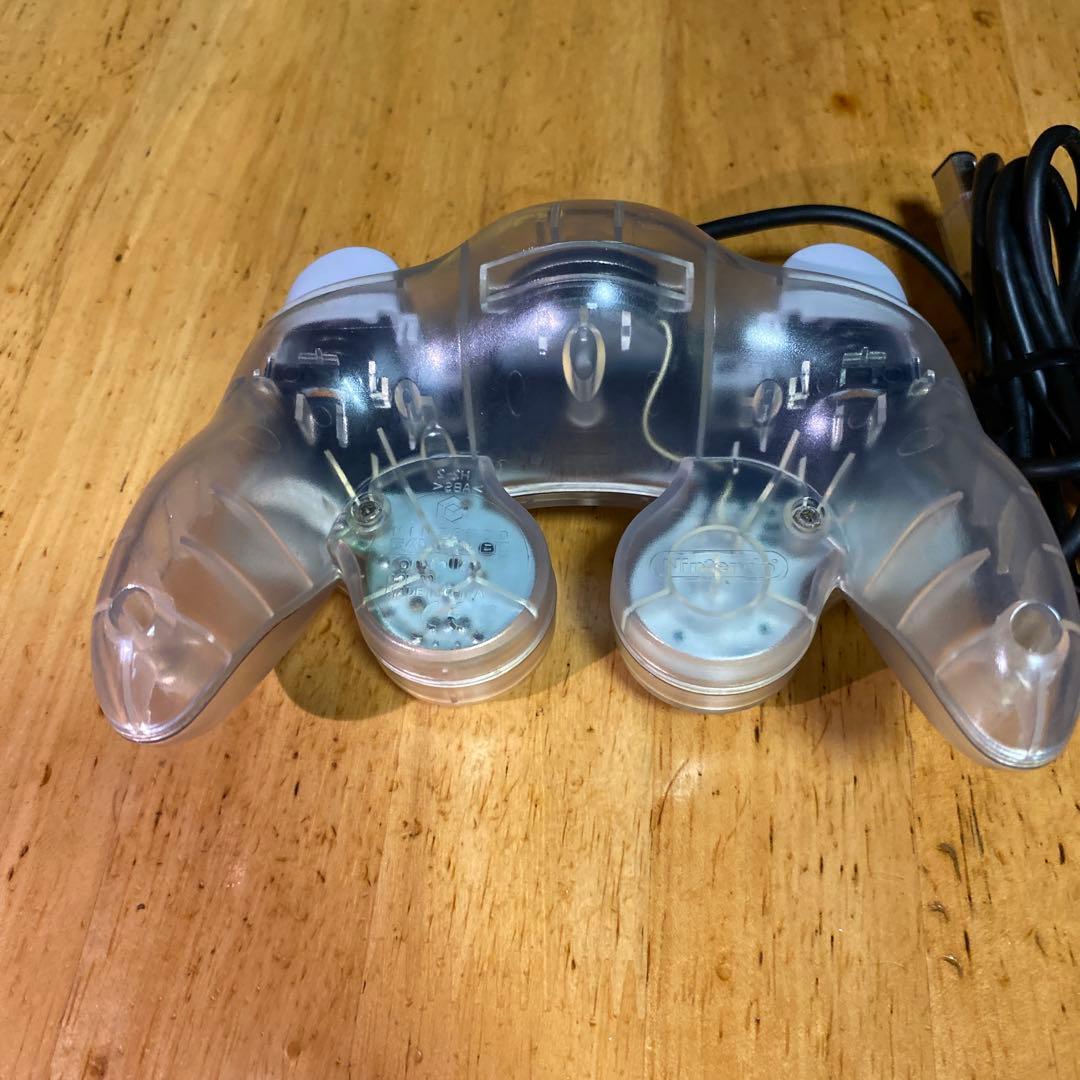 ゲームキューブ コントローラー クリア スケルトン 純正 レア - メルカリ