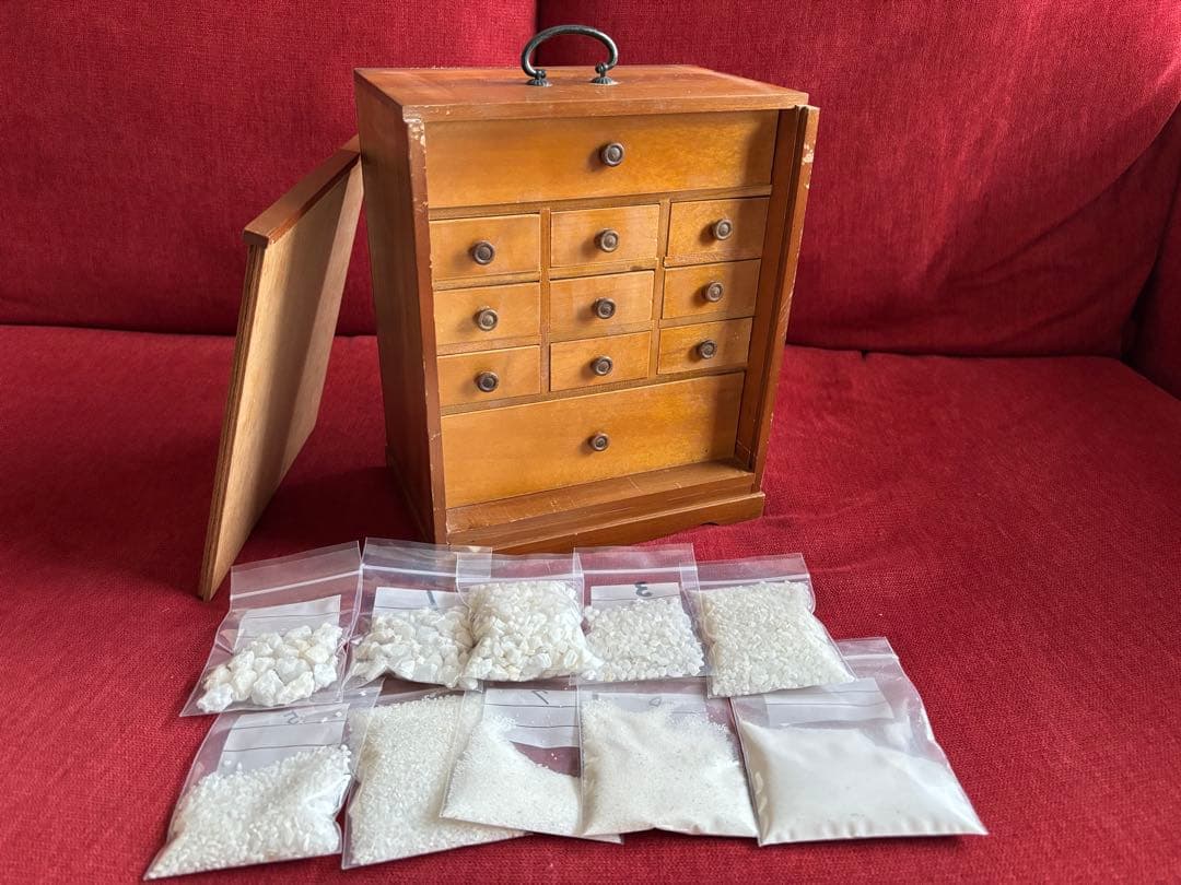 【カンナ】盆石道具 砂箪笥 レトロ 小物入れ カンナ様専用】盆石道具 砂箪笥 レトロ 小物入れ