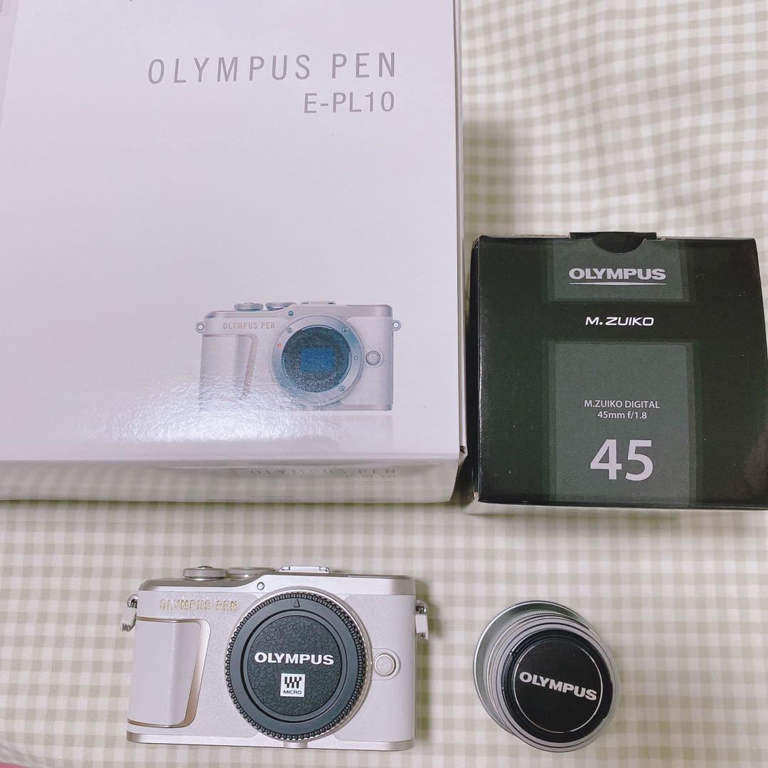 OLYMPUS PEN E-PL10 ボディー 単焦点レンズ セット