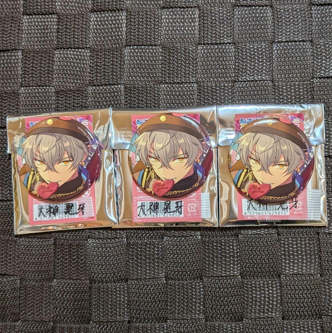 あんスタ 大神晃牙 缶バッジ まとめ売り feb - メルカリ